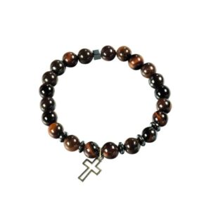 PULSERA PIEDRA OJO D TIGRE PAULUSGIFT