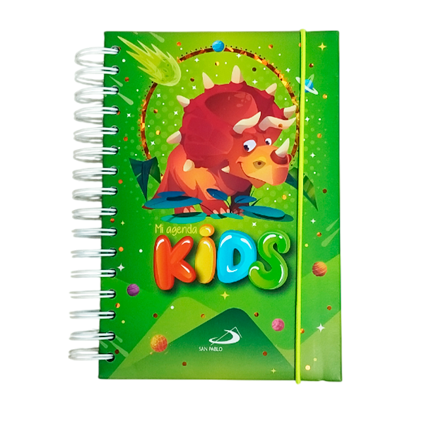 1 MI AGENDA KIDS NIÑOS CON STIKERS