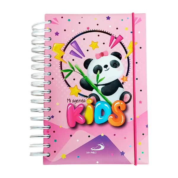 4 (1) MI AGENDA KIDS NIÑAS CON STIKERS