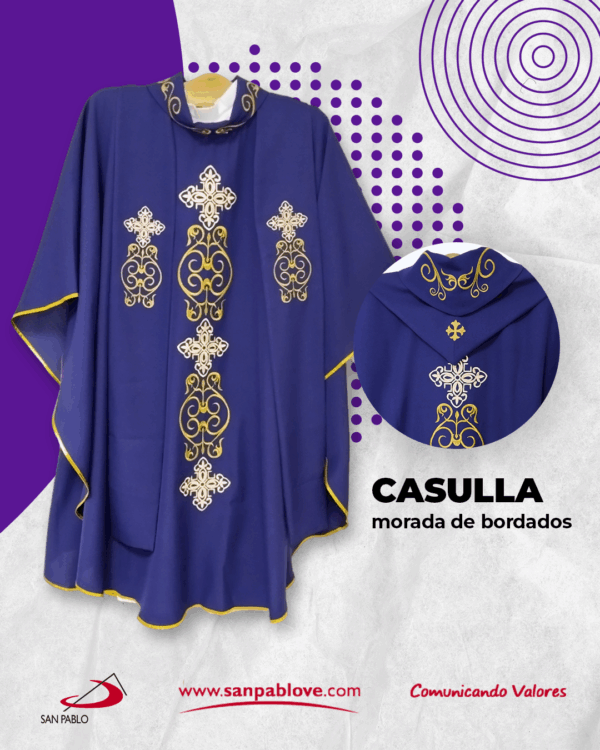 CASULLA MORADA - CUARESMA
