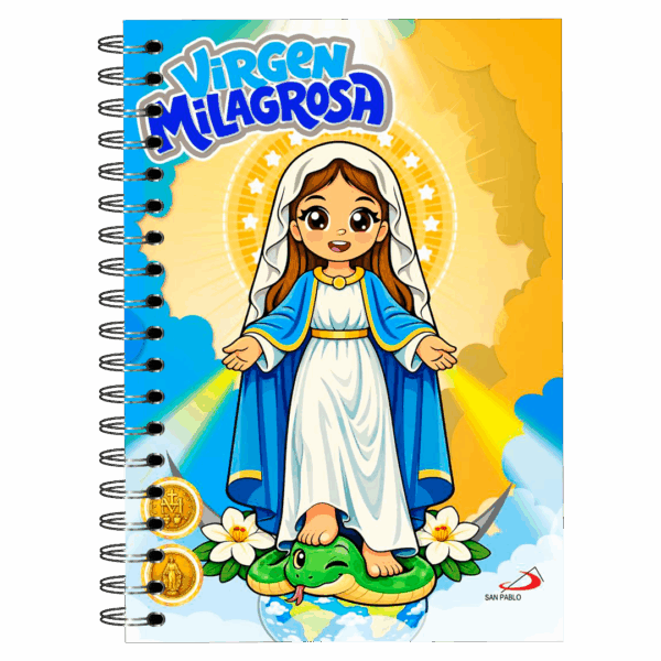 MEDALLA MILAGROSA LIBRETA LIBRETAS - COLECCIÓN SAN PABLO