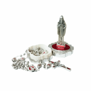 ESTATUILLA Y ROSARIO DEVOCIONES - ART. SC 060-123