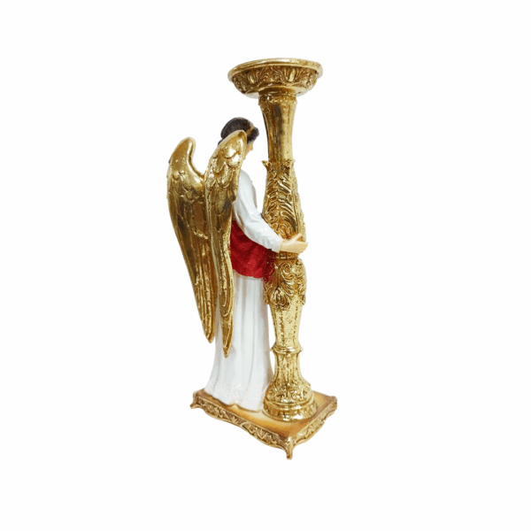 ÁNGEL CUSTODIO CON CANDELABRO