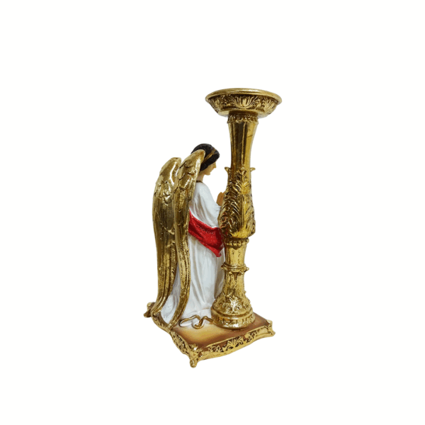ÁNGEL CUSTODIO CON CANDELABRO