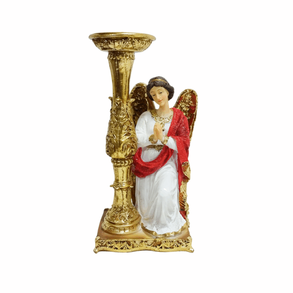 ÁNGEL CUSTODIO CON CANDELABRO
