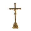 AR CRUCIFIJO GOLD CON BASE 45 CM