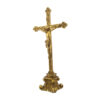 AR CRUCIFIJO GOLD CON BASE 45 CM