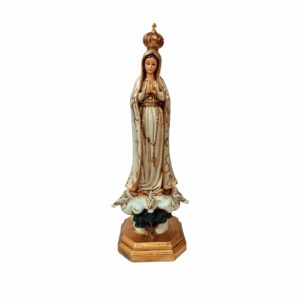 VIRGEN DE FÁTIMA 50 CM FIBRA DE VIDRIO
