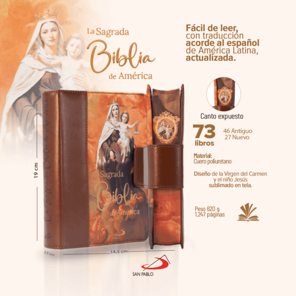LA SAGRADA BIBLIA DE AMERICA M2 CANTO VIRGEN DEL CARMEN 06 LA SAGRADA BIBLIA DE AMERICA M2 CANTO VIRGEN DEL CARMEN