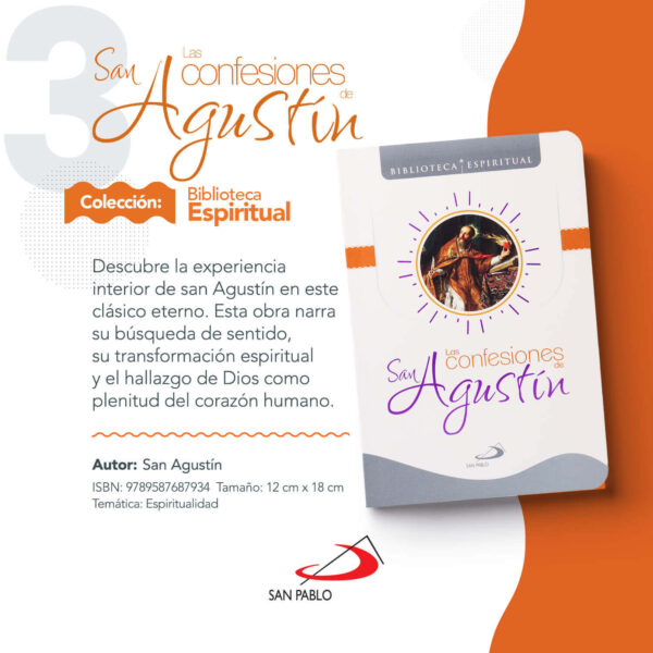 LAS CONFESIONES SAN AGUSTIN - BIBLIOTECA