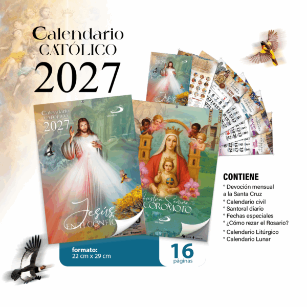 CALENDARIO CATÓLICO 2027
