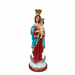 CHIQUINQIURA COMPLETA VIRGEN DE CHIQUINQUIRÁ 60CM