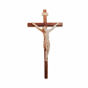 CRISTO MADERA CORONA 25 CM CRISTO MADERA CORONA