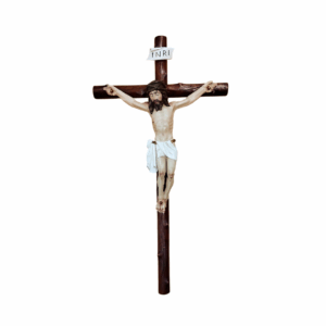 CRISTO TALLADO PINTADO 60CM CRISTO TALLADO PINTADO