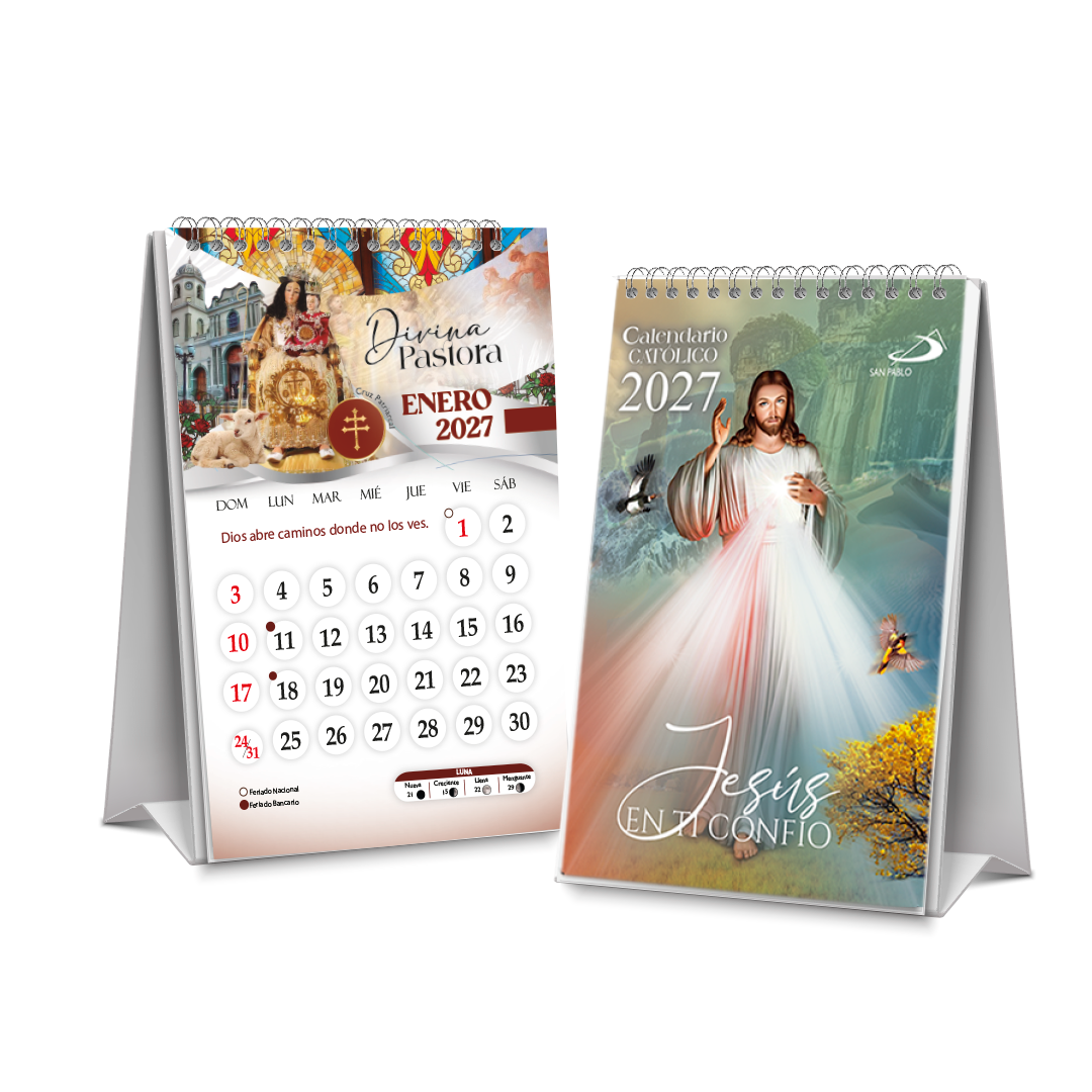 CALENDARIO DE MESA 2027